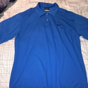 Nike dryfit golf shirt